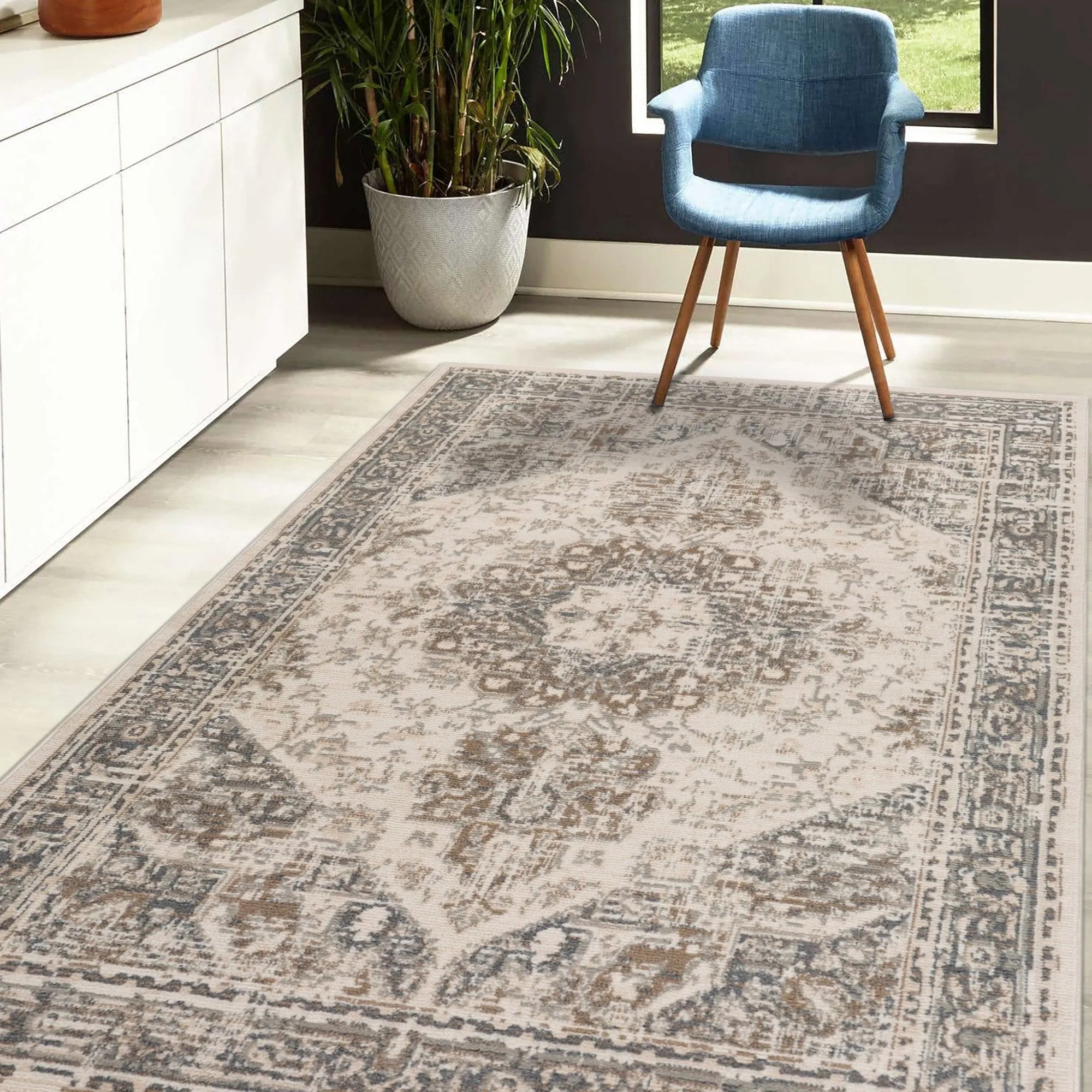 Alpine ALP-11 Light Beige Rug - Baconco