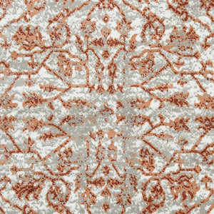 Alpine ALP-9 Orange/Grey Rug - Baconco