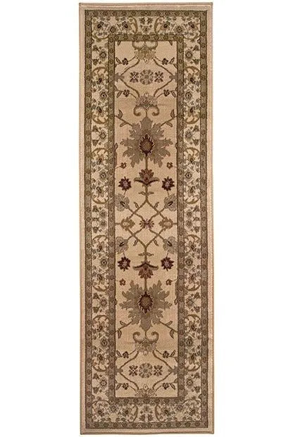 Amelia 568J Ivory/ Green Rug - Baconco