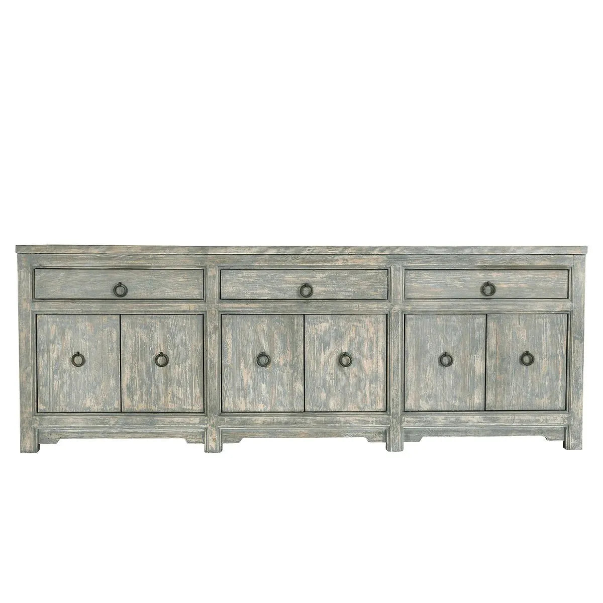 Amherst 3Dwr 6Dr Sideboard Antique Blue - Baconco