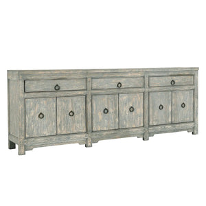 Amherst 3Dwr 6Dr Sideboard Antique Blue - Baconco