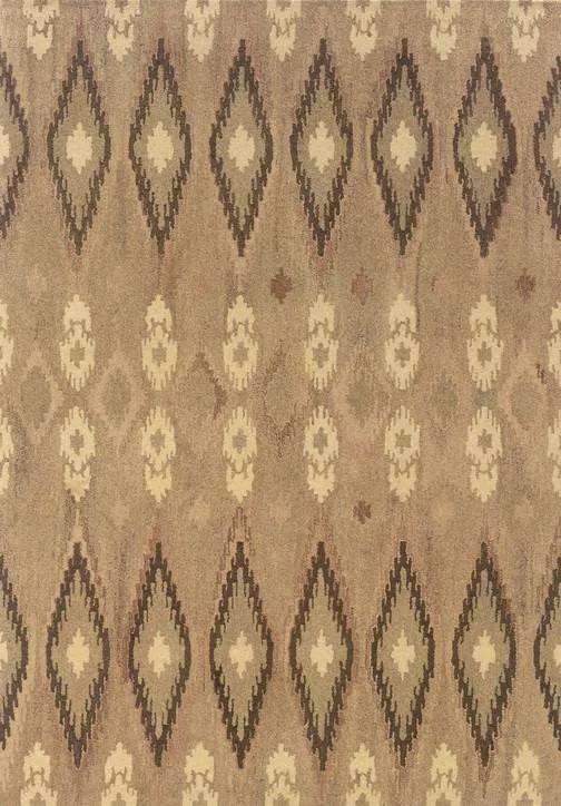 Anastasia 68001 Beige/ Ivory Rug - Baconco