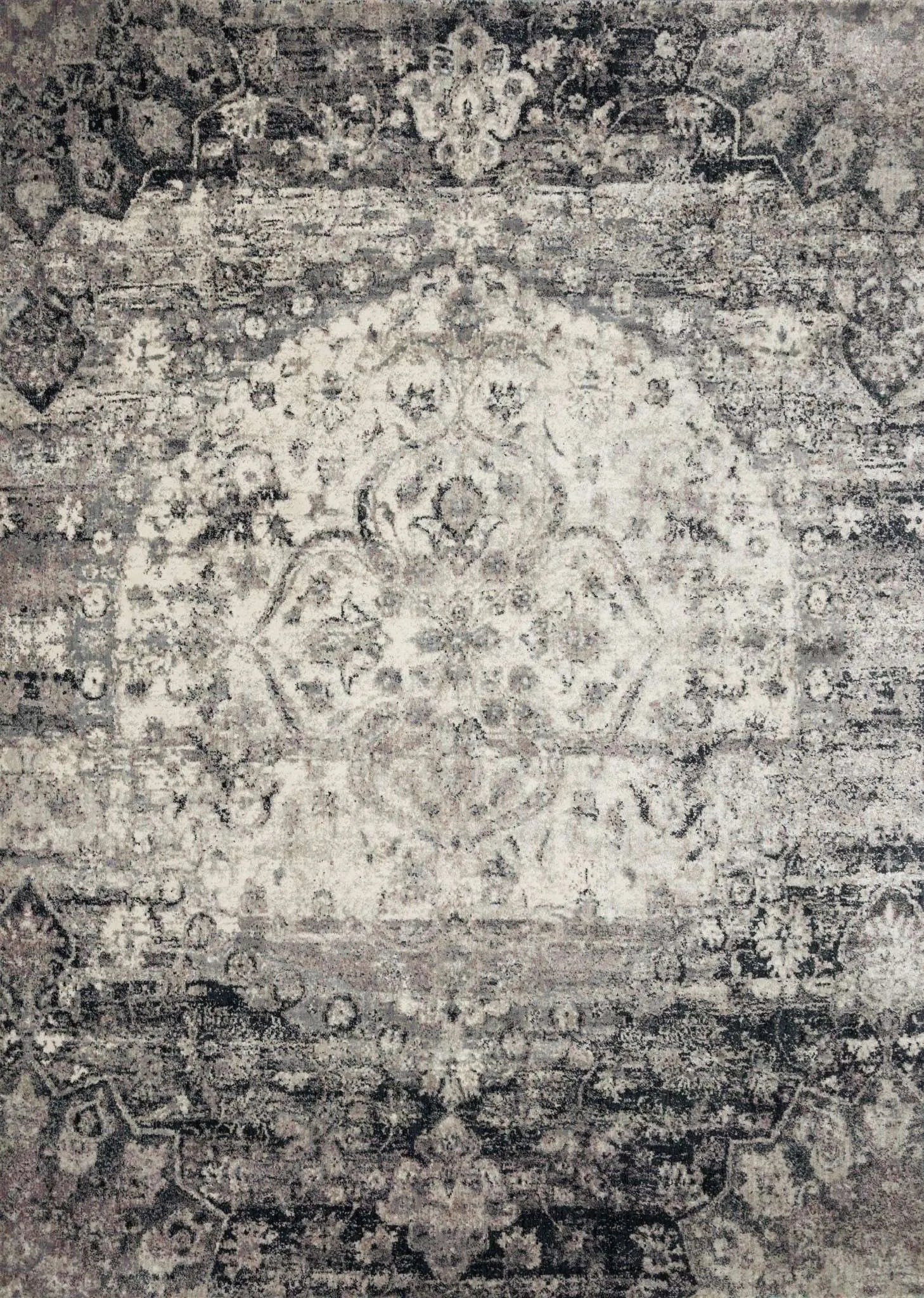 Anastasia AF 06 Ink / Ivory Rug - Baconco