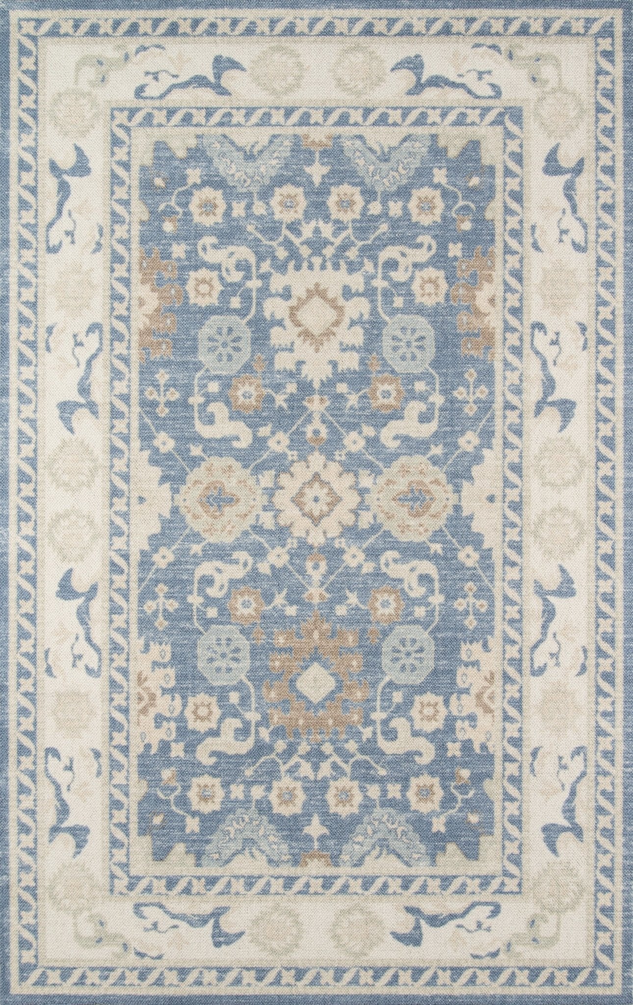 Anatolia ANA-7 Light Blue Rug - Baconco