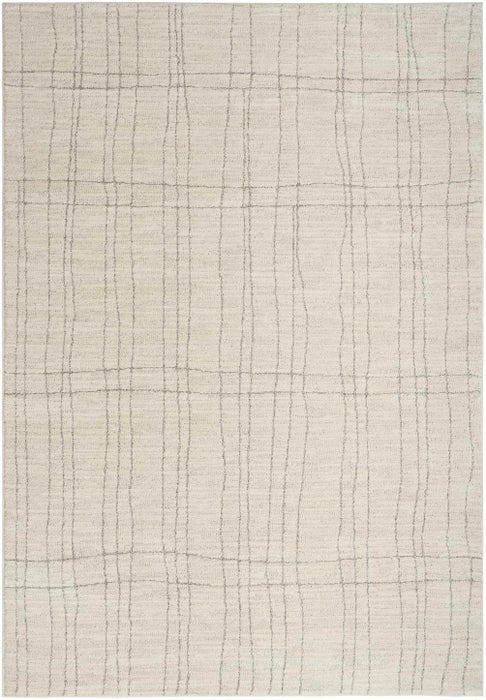 Andes AND03 Ivory/Grey Area Rug - Baconco