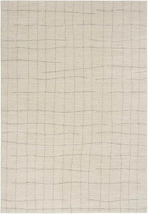 Andes AND04 Ivory/Grey Area Rug - Baconco