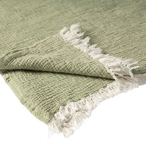 Andhome 80299OLG Olive/Green Throw Blanket - Baconco