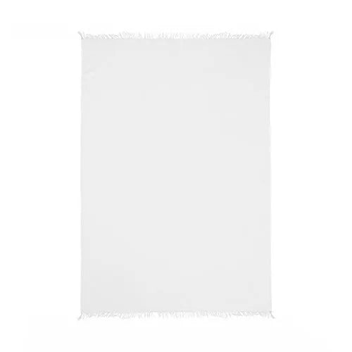 Andhome 80392WHT White Throw Blanket - Baconco