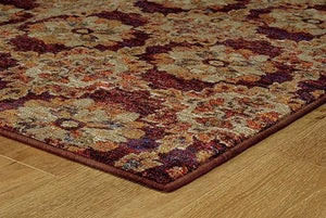 Andorra 6883A Red/ Gold Rug - Baconco