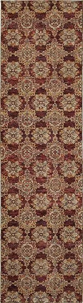 Andorra 6883A Red/ Gold Rug - Baconco