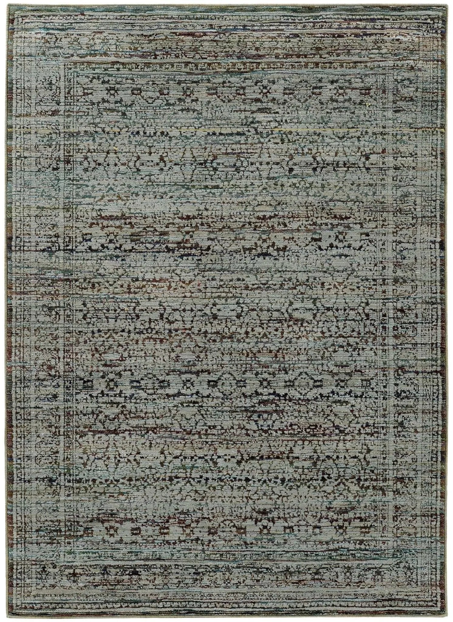 Andorra 7127A Blue/ Purple Rug - Baconco