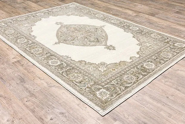 Andorra 7939D Beige/Ivory Rug - Baconco