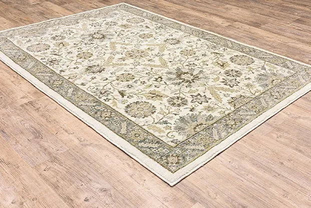 Andorra 8918I Stone/Ivory Rug - Baconco