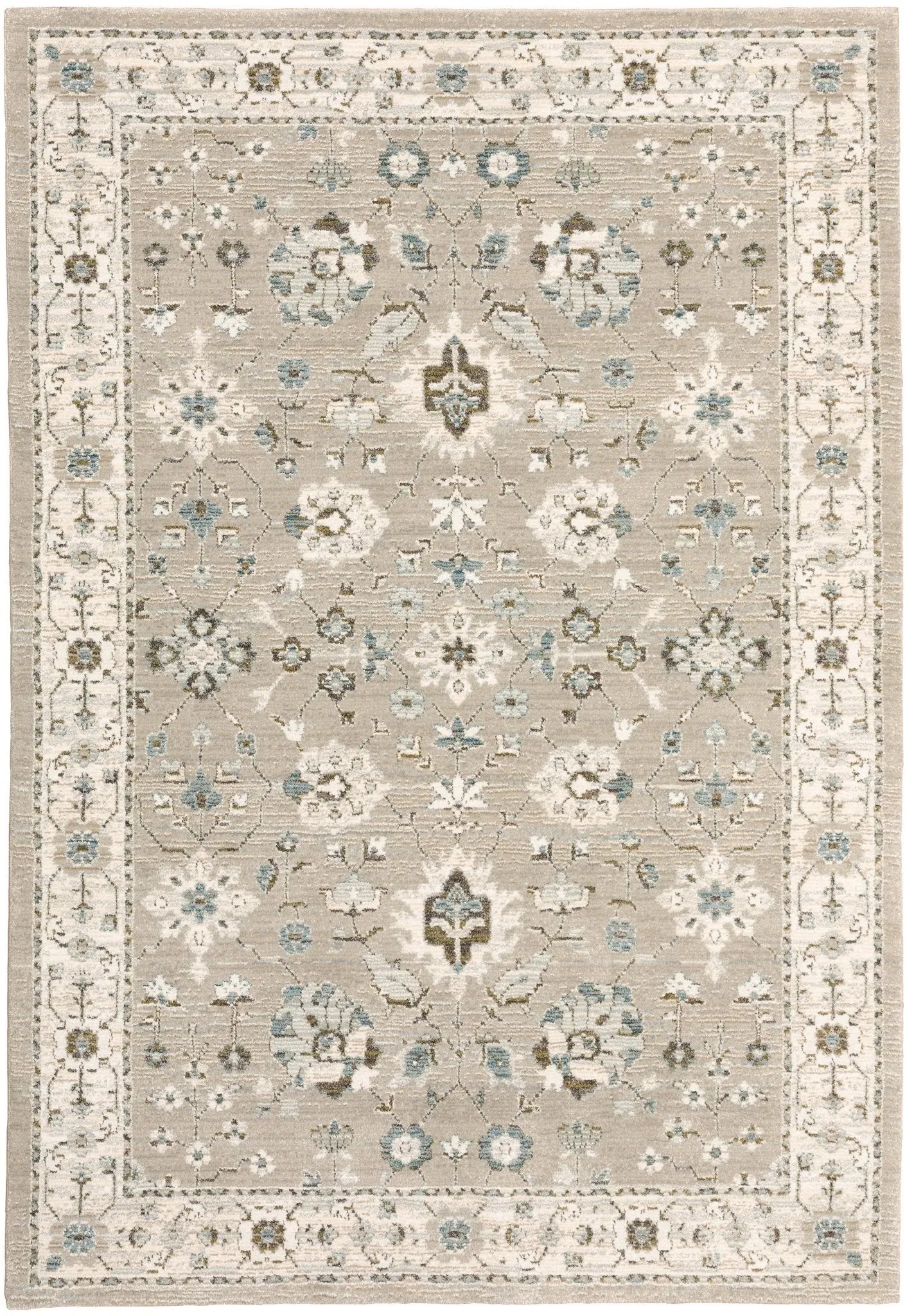 Andorra 8930L Beige/Ivory Rug - Baconco