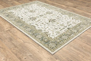 Andorra 9537P Ivory/Blue Rug - Baconco