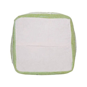 Andros 34122GHT Green/White Pouf - Baconco