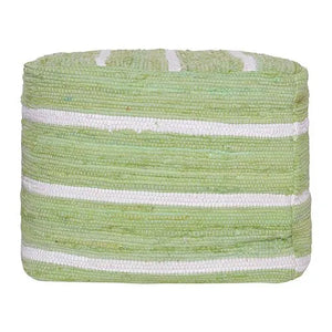 Andros 34122GHT Green/White Pouf - Baconco