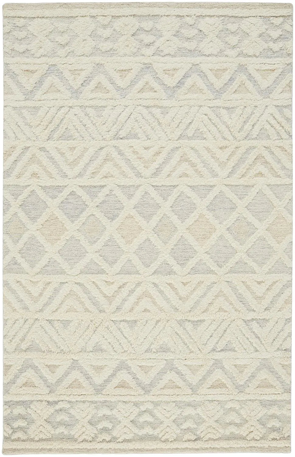 Anica 8005F Ivory/Blue Rug - Baconco