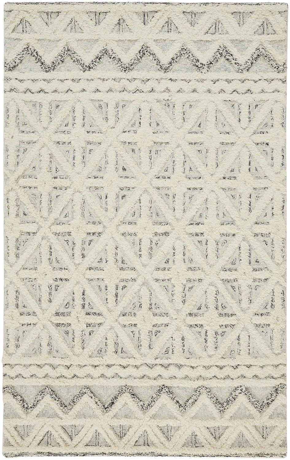 Anica 8007F Ivory/Blue Rug - Baconco