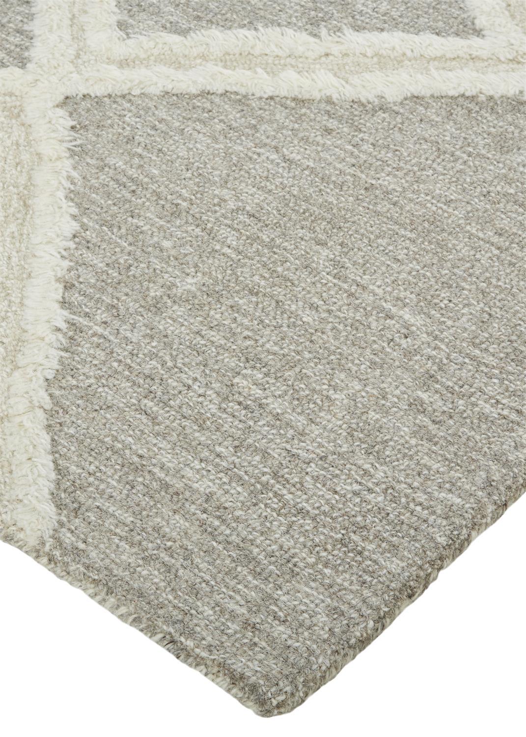 Anica 8009F Taupe/Ivory Rug - Baconco