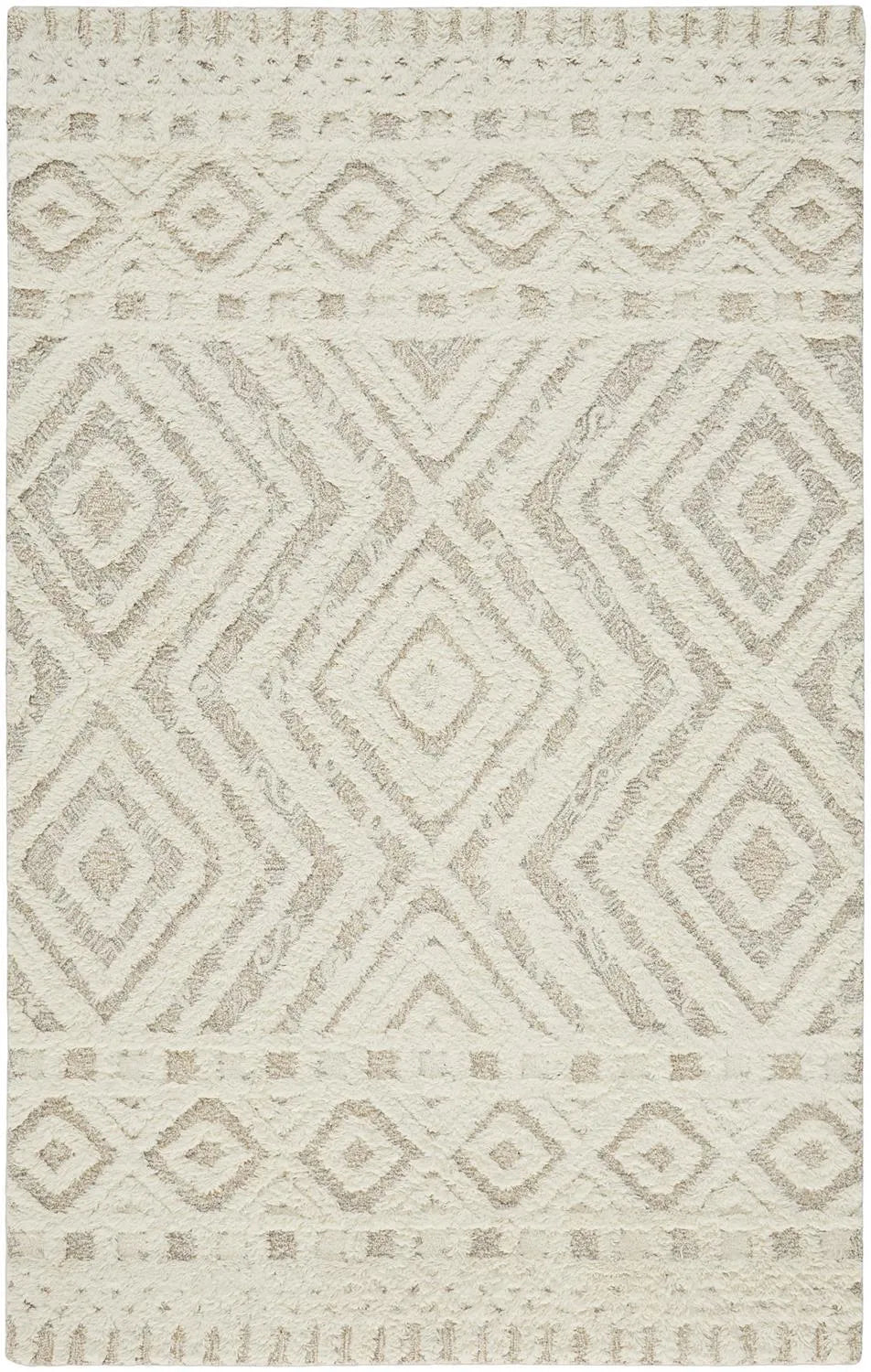 Anica 8010F Ivory/Tan Rug - Baconco