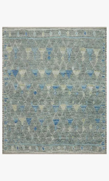 Anissa ANI-03 Blue/Sage Rug - Baconco