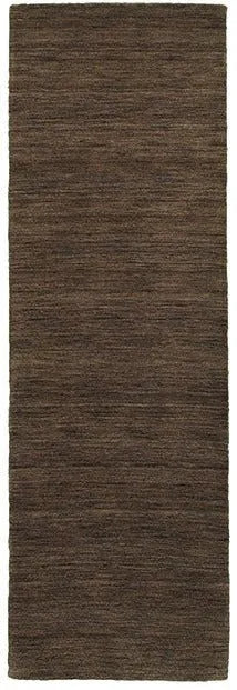 Aniston 27109 Brown/ Brown Rug - Baconco