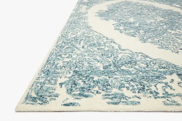 Annie ANN-02 White/Blue Rug - Baconco