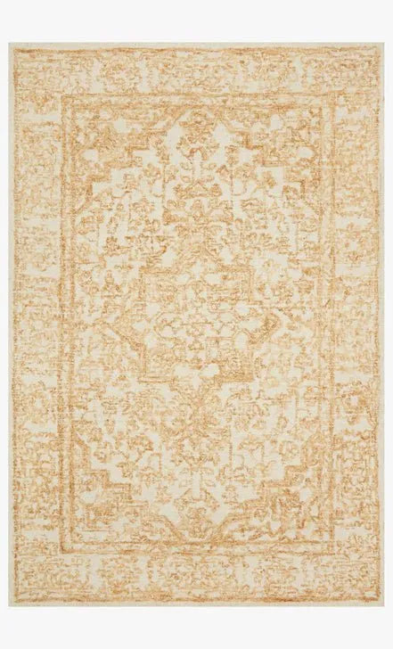 Annie ANN-03 White/Gold Rug - Baconco