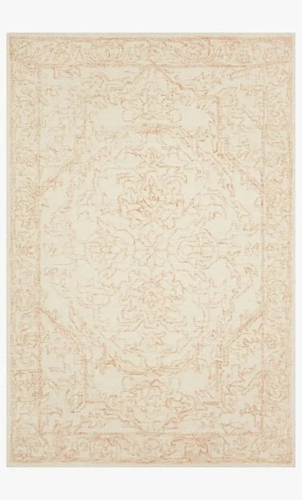 Annie ANN-05 White/Pink Rug - Baconco