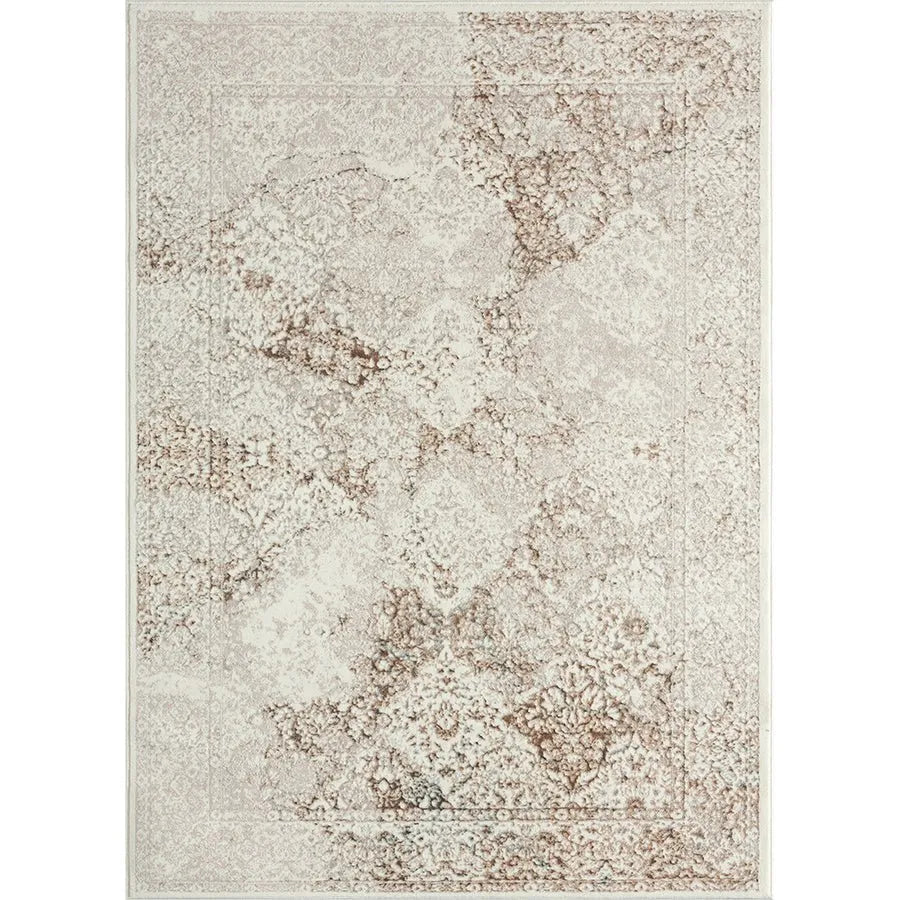 Antalya 82056BEC Beige/Cream Rug - Baconco