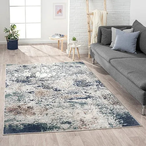 Antalya 82057DGB Dark Grey/Beige Rug - Baconco