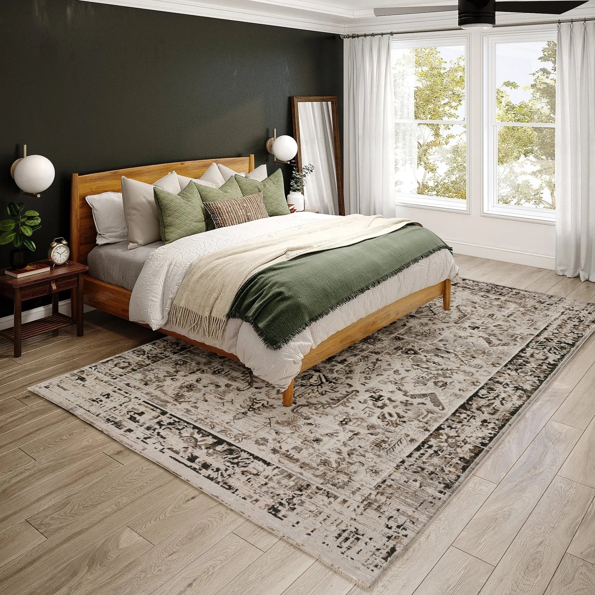 Antalya AY4 Silver Rug - Baconco