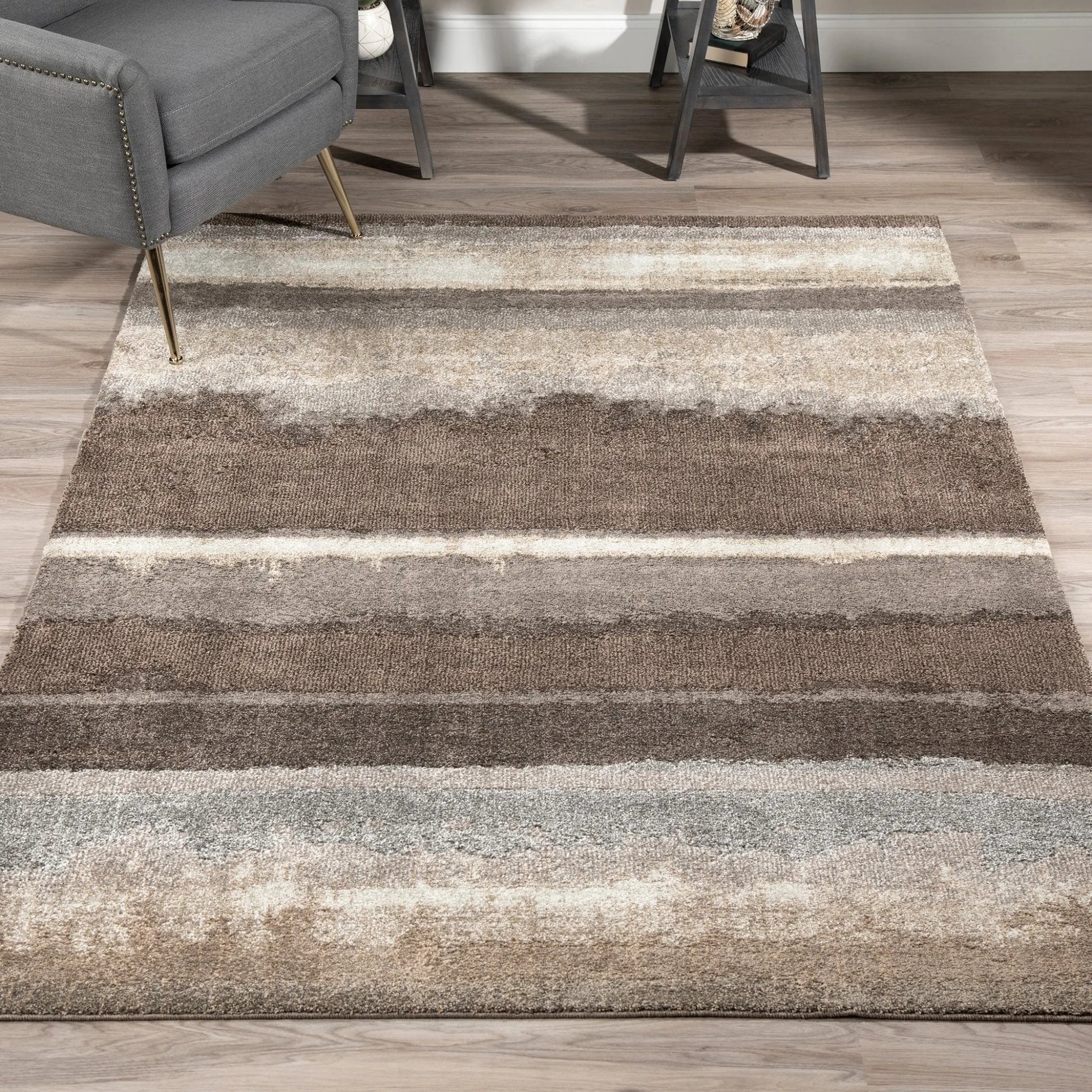 Antigua AN1 Mocha Rug - Baconco