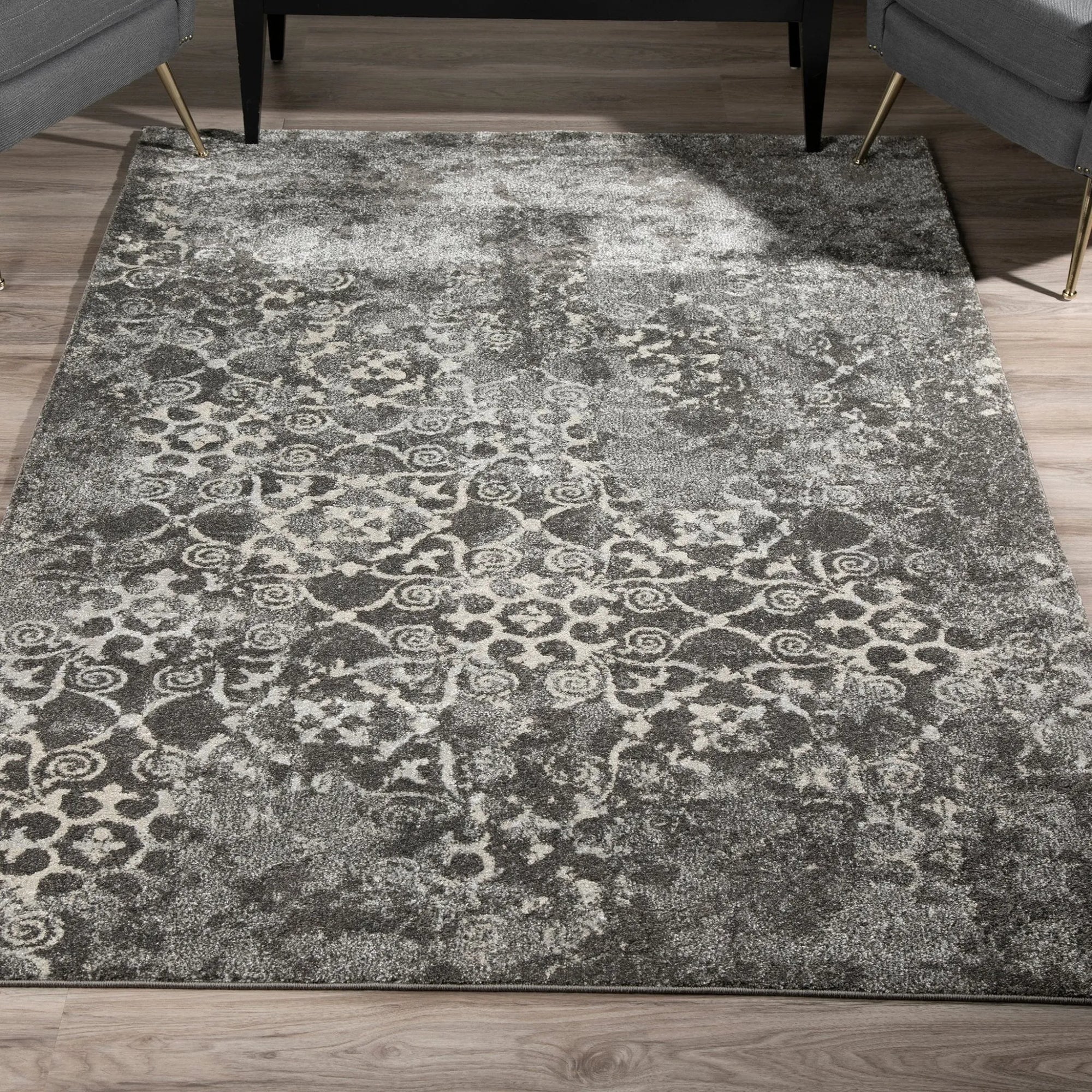 Antigua AN6 Grey Rug - Baconco