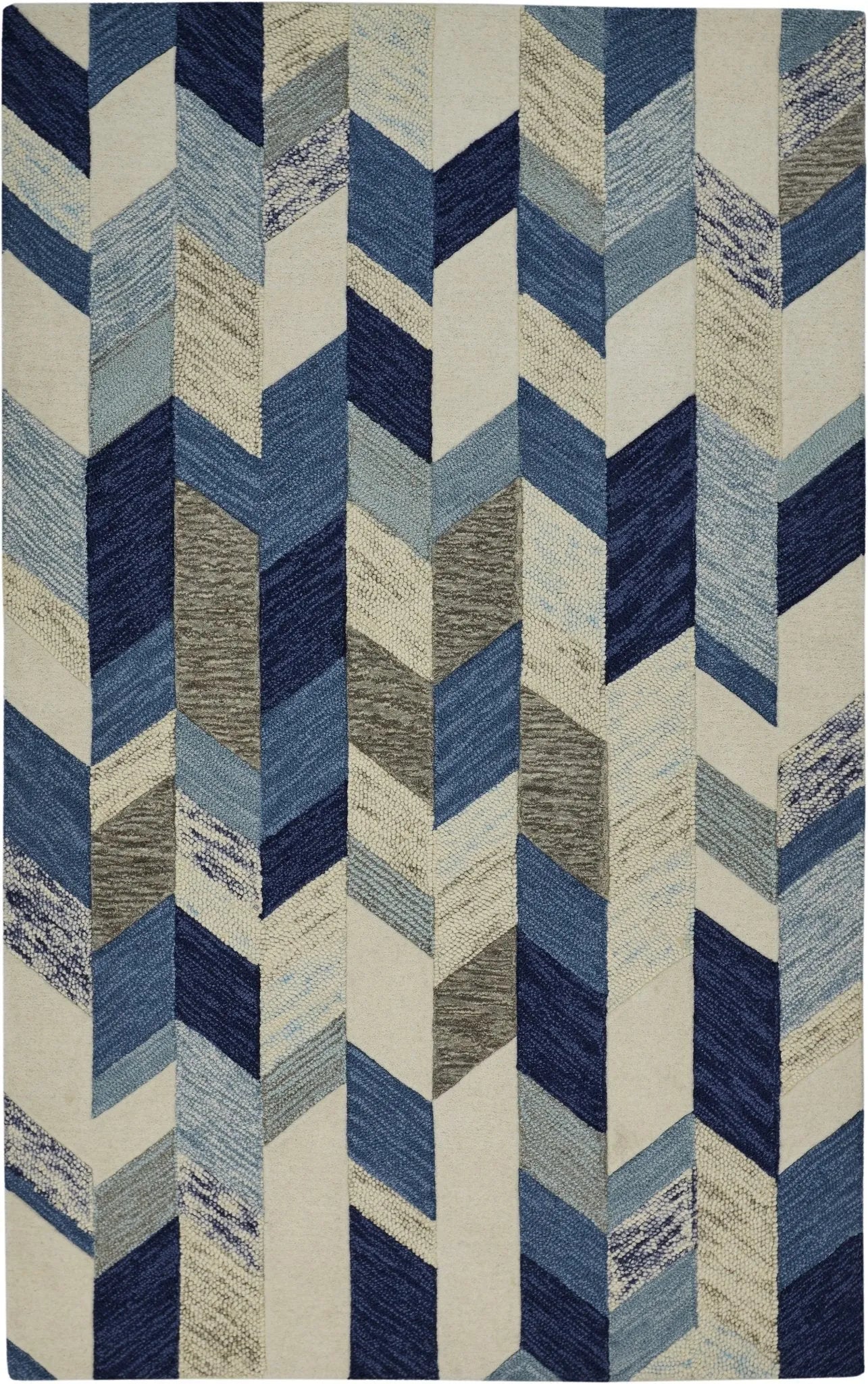 Arazad 8446F Ivory/Blue Rug - Baconco