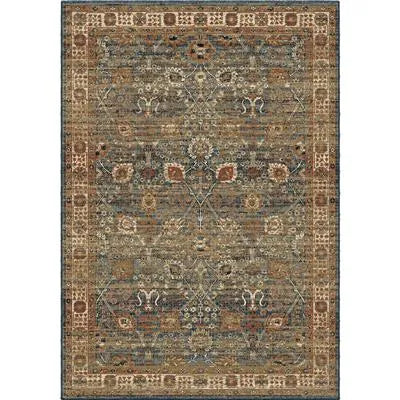 Aria 8222 Tree Of Life Indigo Rug - Baconco