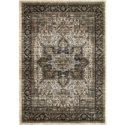 Aria 8238 Ushak Off White Rug - Baconco