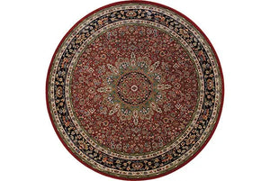 Ariana 116R Red/ Blue Rug - Baconco