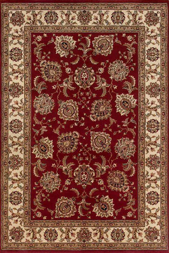 Ariana 117C Red/ Ivory Rug - Baconco