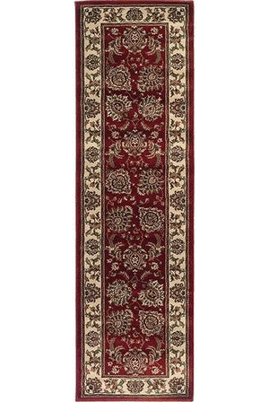 Ariana 117C Red/ Ivory Rug - Baconco