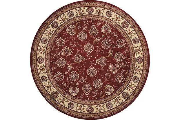 Ariana 117C Red/ Ivory Rug - Baconco