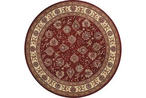 Ariana 117C Red/ Ivory Rug - Baconco