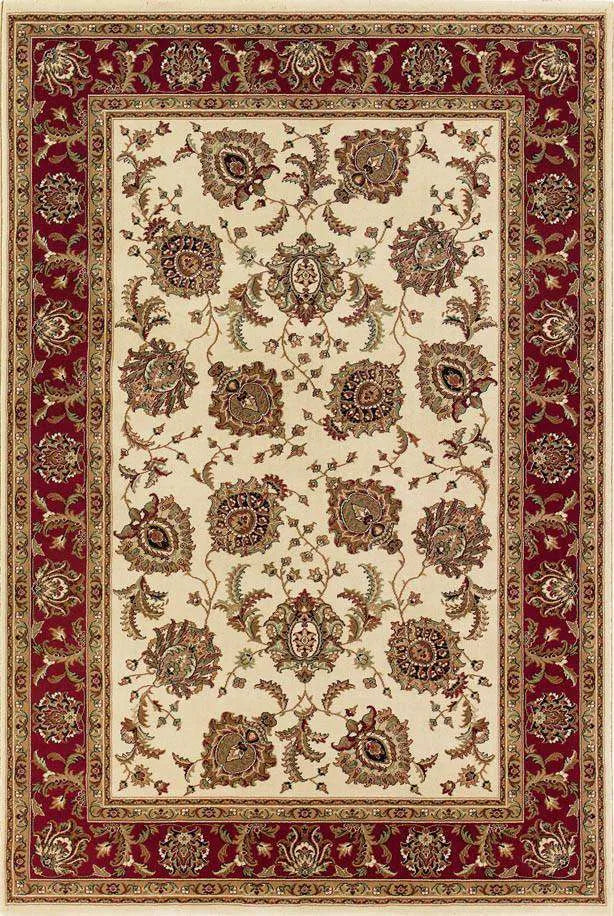 Ariana 117J Ivory/ Red Rug - Baconco