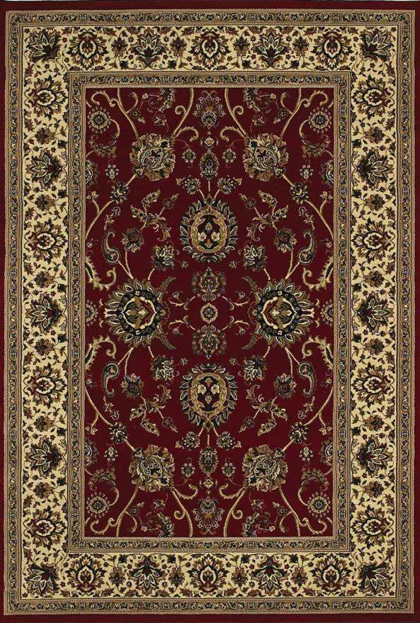 Ariana 130/8 Red/ Ivory Rug - Baconco