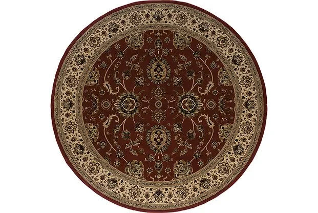 Ariana 130/8 Red/ Ivory Rug - Baconco