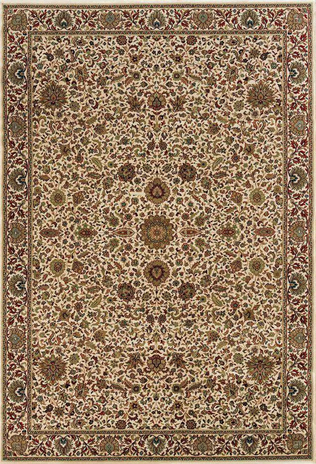 Ariana 172W Ivory/ Green Rug - Baconco