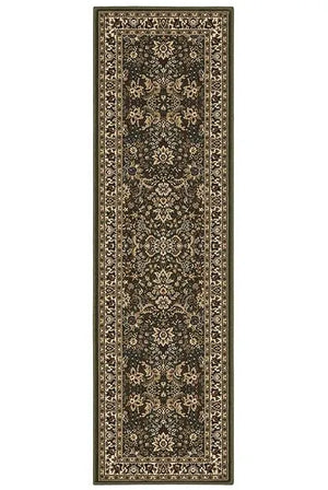 Ariana 213G Green/ Ivory Rug - Baconco