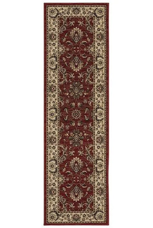 Ariana 311C Red/ Ivory Rug - Baconco