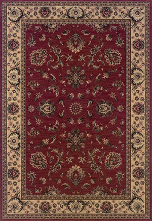 Ariana 311C Red/ Ivory Rug - Baconco